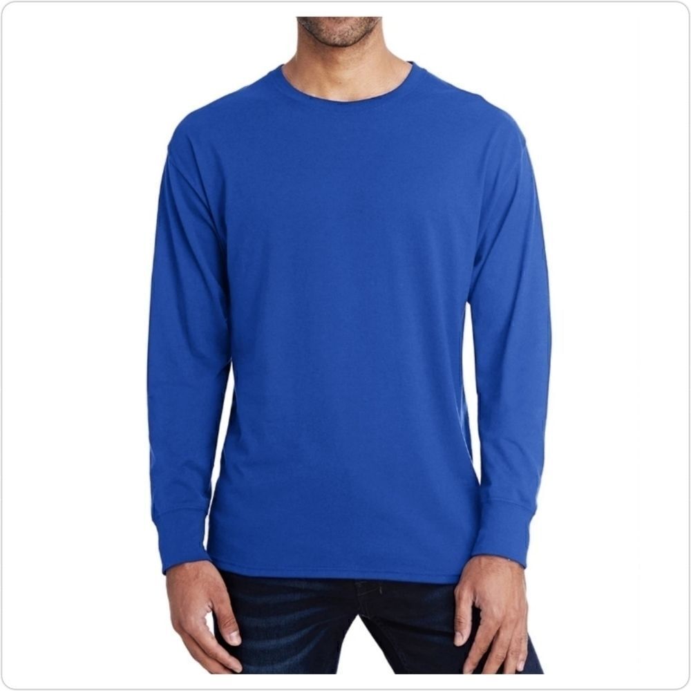 Hanes X-Temp seamless crew neck tee sz S